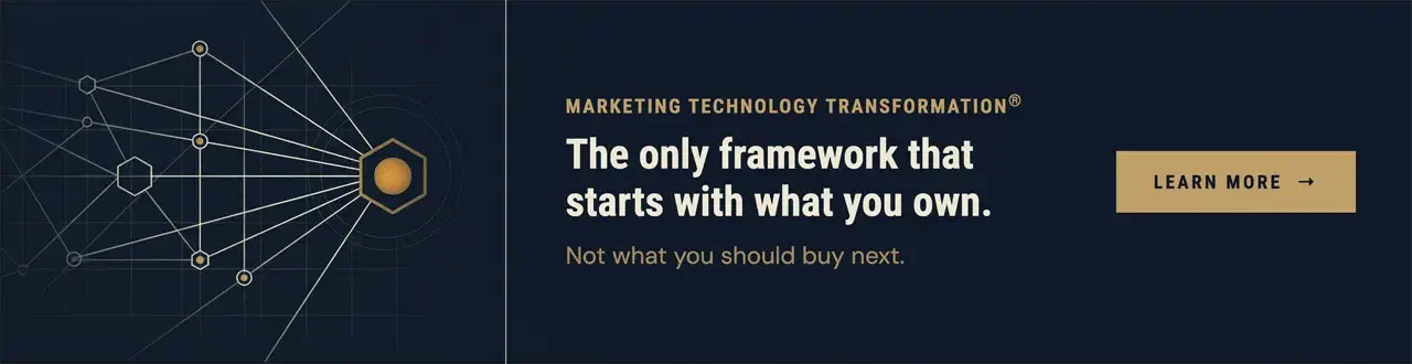 Marketing Technology Transformation®, The Book